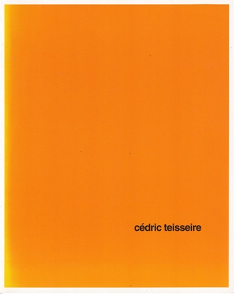 cedric teisseire [Villa Arson & Galerie Evelyne Canus, 1995/ 1996]
