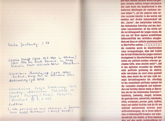 El Lissitzky. Sieg über die Sonne. Arbeitsexemplar des Autors