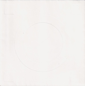 James Lee Byars. White Mass. Kunst-Station Sankt Peter Köln, 1995. [Multiple & Einladungskarte/ invitation card]