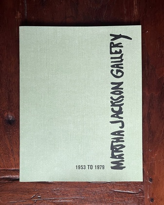 MARTHA JACKSON GALLERY. 1953 TO 1979. Including Appel/ Fontana/ Francis/ Gorky/Gottlieb/ Hofmann/ Jenkins/ Jensen/ Mitchell/ Nevelson/ Tapies