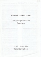 Die geflügelte Erde. Requiem. Deichtorhallen, 22.10. - 24.11. 1991, Hanne Darboven