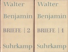 Walter Benjamin. BRIEFE Band 1 und 2. Herausgegeben und mit Anmerkungen versehen von Gershom Scholem und Theodor W. Adorno