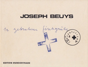 Joseph Beuys. 1a gebratene Fischgräte [signiert/ signed]