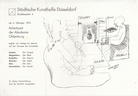 Anatol. Arbeitszeit der Akademie Oldenburg. Städtische Kunsthalle Düsseldorf ab 6. Oktober 1975 [Einladungskarte]