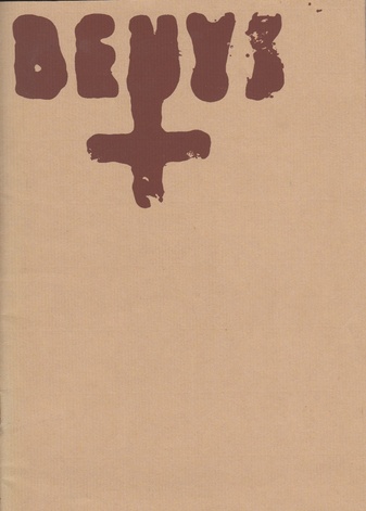 Joseph Beuys. Multiples, livres, catalogues à la galerie Bama, 15 mars - 15 avril 1974, Paris et a la librairie du Fleuve, mai 1974, Bordeaux