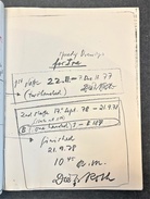 Dieter Roth. Speedy drawings for Ira. [1st stage 22.11. - 7.Dez 77 (two-handed)/ 2nd stage 17th Sept. 78 – 21.9.78 (one-handed).]. [Widmungsexemplar ]