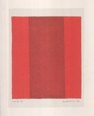 BARNETT NEWMAN. DIE DRUCKGRAPHIK. 1961-1969