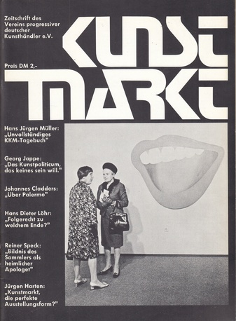 KUNSTMARKT. Zeitschrift des Vereins progressiver deutscher Kunsthändler e.V.