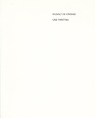 RUDOLF DE CRIGNIS. ONE PAINTING